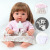 Ledi 12-Inch Rebirth Simulation Baby Doll Full Vinyl 30.5cm12 Sound Clothes Suit Children Doll
