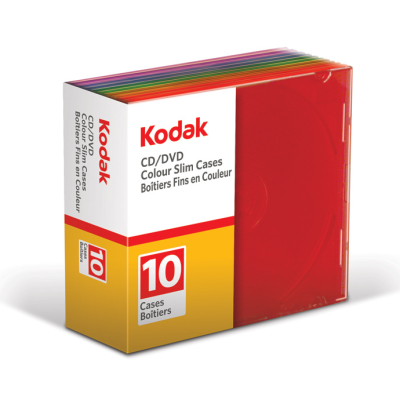 Color CD Storage Box, Ultra-Thin CD Storage Box,  Ultra-Thin Optical Disk Cartridge, Shrink CD Storage Box