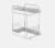 . Kitchen Storage Rack Table Seasoning Kitchen Supplies Household Complete Collection Bowl Plate Cup Multi-Layer Storage Rack Draining