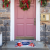 2-Pack Christmas Door Mat, Merry Christmas Family Welcome Door Mat, Decorative Indoor No-Skid Floor Carpet