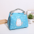 Cartoon Small Zipper Lunch Bag Office Worker with Rice Insulated Bag Oxford Cloth Portable Convenient Lunch Box Bag