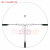 Tujizhe  Hd2-10x28 Telescopic Sight New Lock with Light Side Focusing Front High Anti-Seismic
