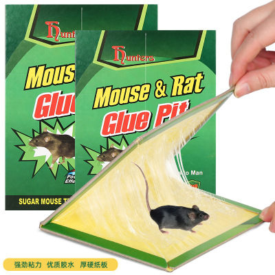 Large and Small Size Mouse Sticker Strong Household Fantastic Rat Extermination Product Rat Trap and Mouse Repellent Sticky Mouse Sticker Catch Mouse Glue Sticker Factory Wholesale