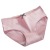 New Triangle Underwear Women's Pure Cotton Breathable Mid Waist Girl's Solid Color Thin Breathable Bow Underwear
