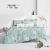 Foreign Trade Bedding Quilt Set Bed Sheet Bedding Suit (1 Bed Cover +2 Pillowcases) Four-Piece Set Customized