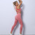 Lululemon Underwear Sexy Beauty Back Sports Bra Skinny Peach Hip Fitness Pants Quick-Drying Yoga Clothes Suit