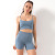 European and American Sports Suit Fitness Shorts Women's Summer Camisole Peach Hip Yoga Pants Burst into Sweat Yoga Clothes Two-Piece Suit