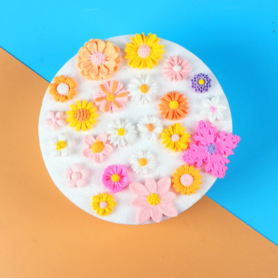 Fondant Daisy Silicone Mold Chrysanthemum Silicone Cake Mold Cake Decoration Baking Tool DIY Epoxy Mold
