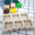 New Polymer Clay Handmade Soap Mold Chocolate Mold Six-Piece Double Happiness DIY Fondant Tool Cake Mold Wholesale