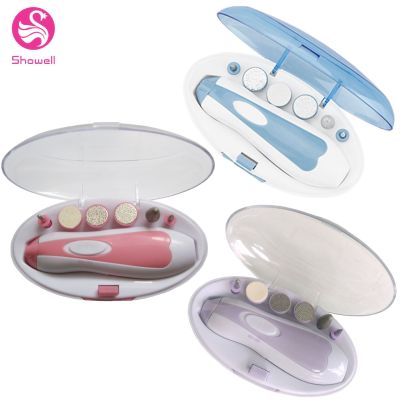 6 Replacement Accessories Electric Pedicure Mini Adult LED Light Portable Baby Nail Piercing Device Manicure Machine