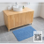 New Solid Color Polyester Carpet Floor Mat Bathroom Bathroom Entrance Household Absorbent Non-Slip Floor Mat Kitchen Mat