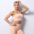 Nylon Sports One-Piece Breast Holding Sexy Spaghetti Strap Bra Beauty Back and Push up Shaping Fitness Vest Insert Chest Pad
