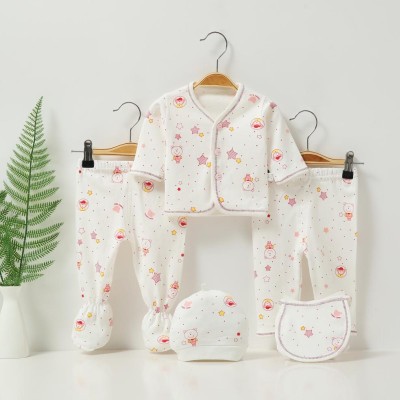 2016 Children's Underwear Underwear Spring Infants Baby Clothing Baby Underclothes Five-Piece Newborn Clothes