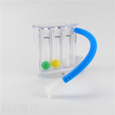 Breathing Trainer Three-Ball Instrument Lung Capacity Lung Function Exercise Equipment