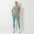 Lululemon Yoga Suit Women's Quick-Drying Sports Vest Beauty Back High Waist Hip Lift Fitness Pants Training Wear Women