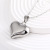 2022new Stainless Steel Heart-Shaped Necklace Love Pendant Fashion Ornament Titanium Steel Popular Ornament Wholesale