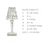 Creative Crystal Diamond Table Lamp Simple Italian Ins Portable LED Acrylic Bedside Atmosphere Indoor Small Night Lamp