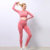 European and American Sports Running Top Long Sleeve Slim Fit Gym Peach Hip Yoga Pants Hip-Lifting Dot Yoga Suit