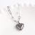 Personalized Carved Love Necklace Alternative Love Stainless Steel Clavicle Chain Pendant Jewelry Decorations in Stock Wholesale