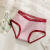 New Retro Mori Girls Mid Waist Classic Breathable Comfortable Underwear Women's Cute Printed Women's Underwear