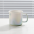 Factory Spot Direct Sales Fresh Colorful Gradient Color Matching Ceramic Cup Home Drinking Cup Enjoy a Comfortable and Slow Life
