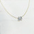 Zircon Necklace Simple Elegant Quality Necklace Fashion Trend Lvzuan Clavicle Chain Factory Direct Supply