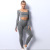 Yoga Suit Sexy Stretch Sports Long Sleeve Quick-Drying Breathable Tight-Fitting Outerwear High Waist Hip Lift Cycling Pants