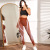 Hollow out Peach Hip High Waist Yoga Pants Women's Sports Fitness Leggings Nude Feel Outer Wear Quick-Drying Violent Sweat Suit Summer