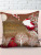 Exclusive for Cross-Border Santa Claus Snowman Deer Linen-like Pillow Cover Cushion Cover Digital Printing Christmas Pillow Cover