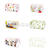 INS Transparent Cosmetic Bag Waterproof Wash Storage Bag Smiley Face Summer Love Peach Cat Charlie PVC