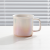 Factory Spot Direct Sales Fresh Colorful Gradient Color Matching Ceramic Cup Home Drinking Cup Enjoy a Comfortable and Slow Life