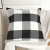 Nordic Style Plaid Square Knitted Fabric Pillow Cover Home Living Room Bedroom Sofa Japanese Pillow Cushion