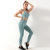 Summer Sports Underwear Strap Cross Beauty Back Vest High Waist Hip Lift Cycling Pants Quick-Drying Yoga Clothes Two-Piece Set