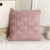 Modern Simple and Light Luxury Nordic Pillow Cushion Sofa Cushion Office Lumbar Pillow Plush Back Cushion Pillow Cover
