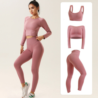 Underwear Beautiful Back Push up Shaping Hip Lifting Stretch Tight Leggings Quick-Drying Exercise Top Yoga Suit