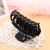 Diamond-Embedded Large Grip Black Hairpin Headdress Simple Women's Hair Claw Grip Plate Clamp Hair Clip Korean Hairpin Headdress