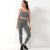 Summer Sports Underwear Strap Cross Beauty Back Vest High Waist Hip Lift Cycling Pants Quick-Drying Yoga Clothes Two-Piece Set