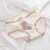 New Product! Strawberry Japanese Fruit Purple Girl Cotton Underwear Female Mid Waist Sweet Student Panties