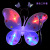 Light-Emitting Butterfly Wings Three-Piece Suit Chinese New Year Decoration Props Children's Toys Stall Supply Hot Sale