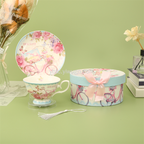 220 ml afternoon tea english cup and saucer cup one saucer tea set home daily office creative craft