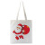 Manufacturers Customize Christmas Canvas Bag Red Festive Santa Claus Pattern Handbag Amazon Cross-Border Supply