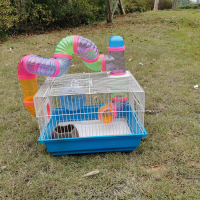 Upgraded Iron Wire Hamster Cage Fun Hamster Cage Chinchilla Cage
