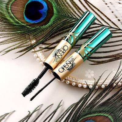 GECOMO Peacock Double-Headed Mascara Source Manufacturer Waterproof Long Curling Not Smudge Lengthened Ultra-Fine Mascara