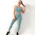 Cross-Border Violent Sweat Suit Spaghetti Strap Bra Wireless Back High Waist Peach Hip Leggings Quick-Drying Tight Yoga Suit