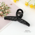 Dark Gradient Large Hair Volume Grip Korean plus-Sized Size Hair Claw Acrylic Frosted Surface Cross Updo Claw Shark Clip