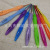 Factory Direct Weaving Tools New Color Plastic Toothbrush Handle Oxidation Aluminum Crochet Hook Set PS + Aluminum Crochet Hook