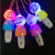 New Nezha Luminous Whistle with Lanyard for WeChat Merchants Push and Scan Code Small Gift Children's Luminous Toys Factory Wholesale