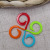 Factory Direct Sales Knitting Tool Plastic Opening Mark Ring Comma Sweater Line Counter Wool Counting Ring