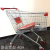 Supermarket Trolley Shopping Cart Metal Cart European Style Herringbone Cart
