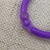 Factory Direct Sales Weaving Tools 2.4cm Plastic Ring Plastic Activity Circle Loose Leaf Broken Ring Colored Ring